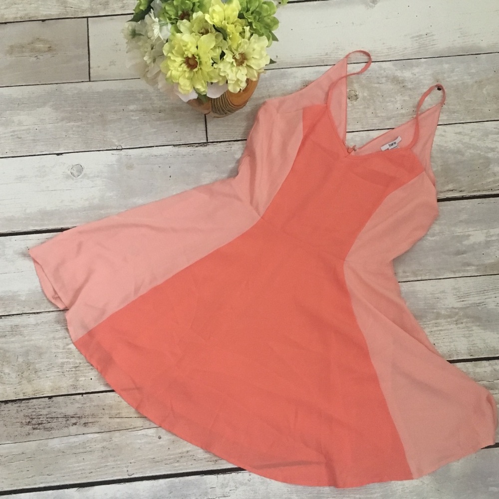BAR III Womens V-neck Dress